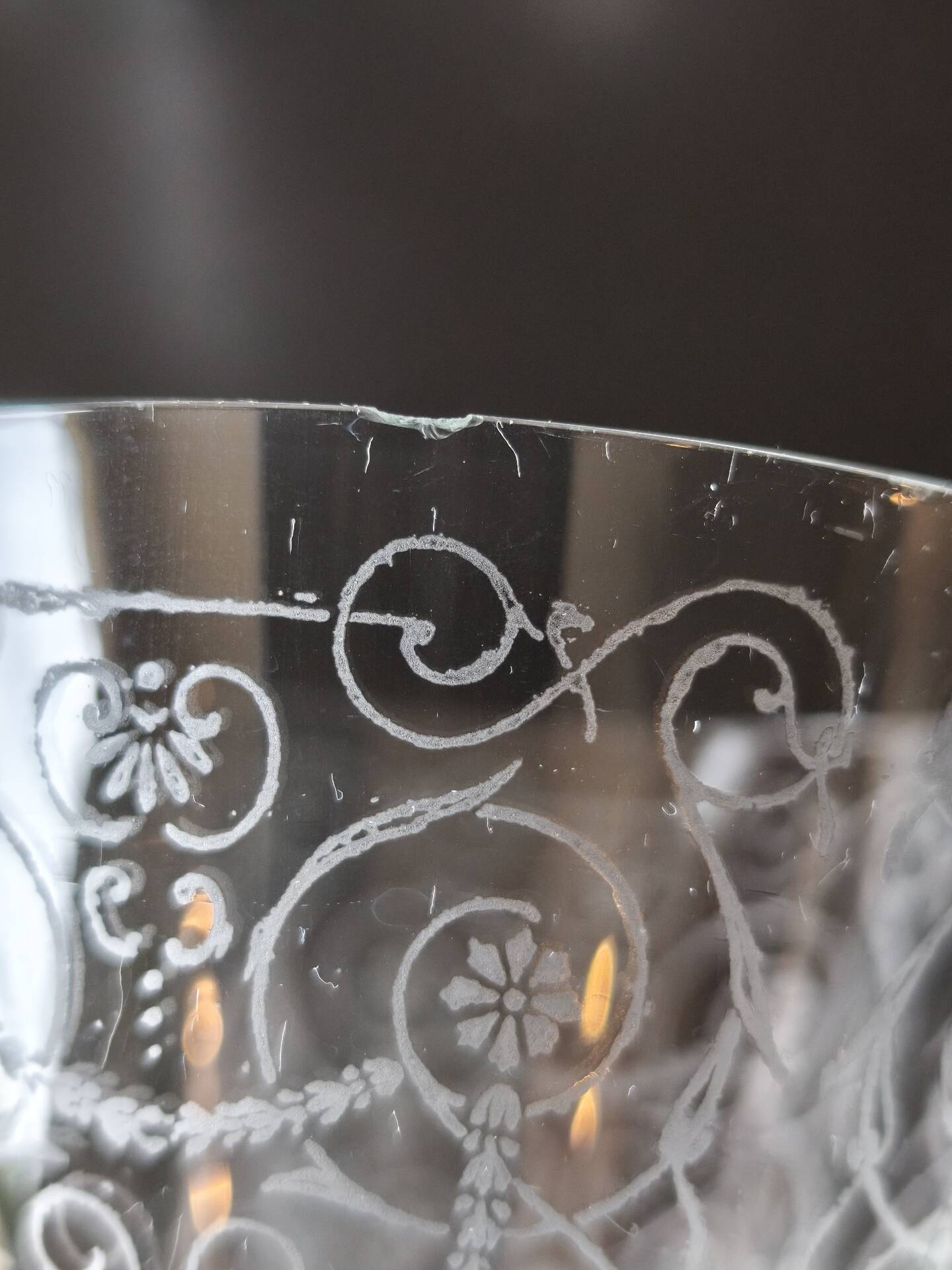Lot de 34 magnifiques verres en cristal Baccarat