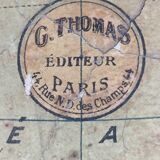 Old globe in plaster G.Thomas