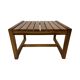 Vintage Wooden Coffee Table Karin Möbring for Ikea 70's Design