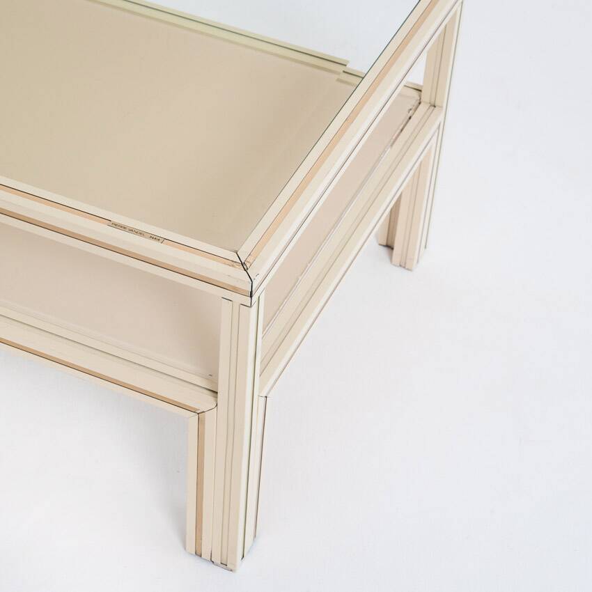 Vintage coffee table. Design and manufacture: Pierre Vandel. France, 1980s