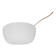 Milk glass ceiling or wall light by Glasshutte Limburg, Germany 1970's