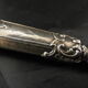 Solid silver foie gras shovel, pâté mignardise Rocaille XIXe Minerve 1st title