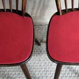 Pair of Scandinavian bistro chairs from the 60s