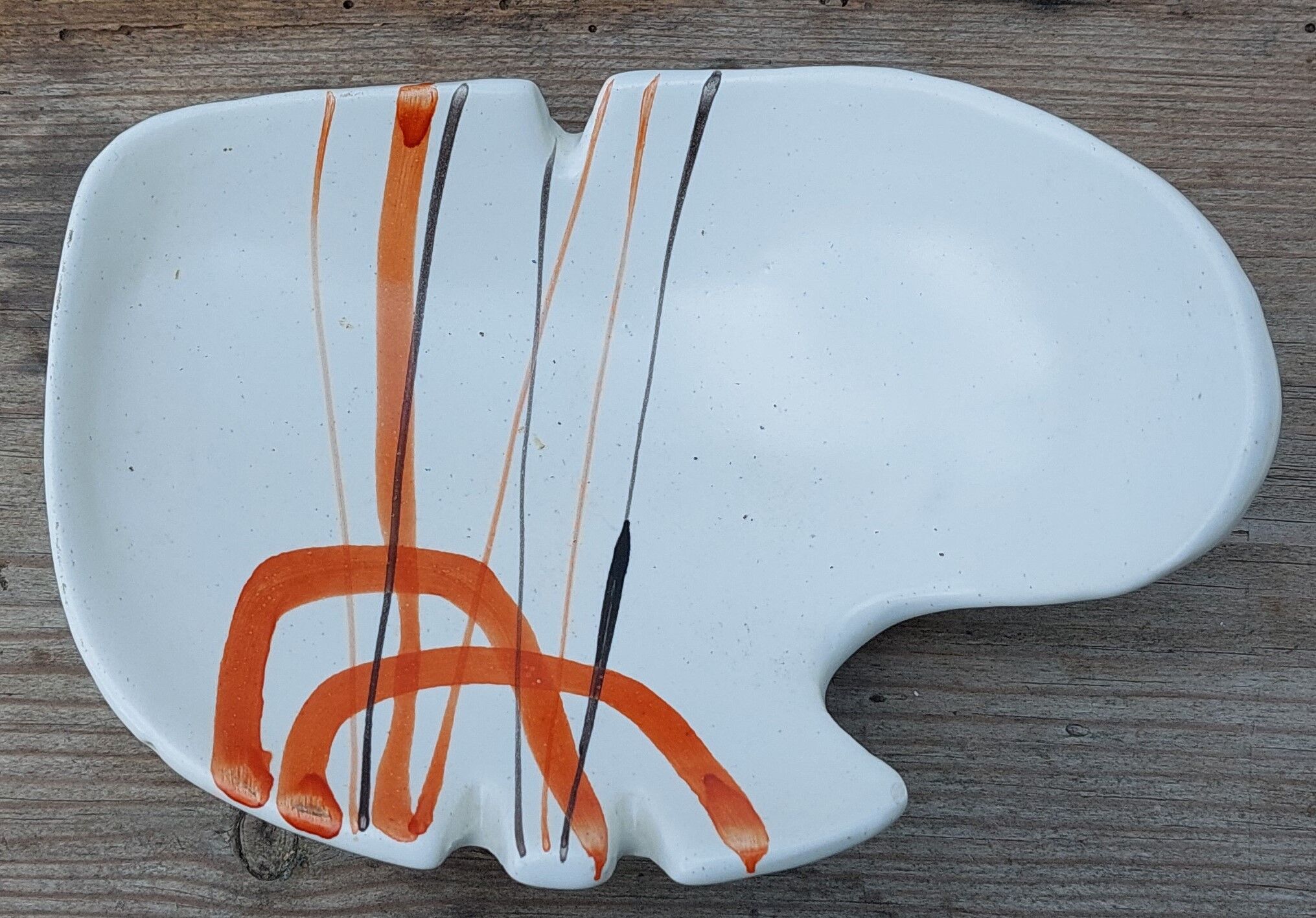 Empty pocket ashtray Capron Vallauris