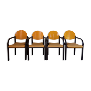 Suite de 4 fauteuils