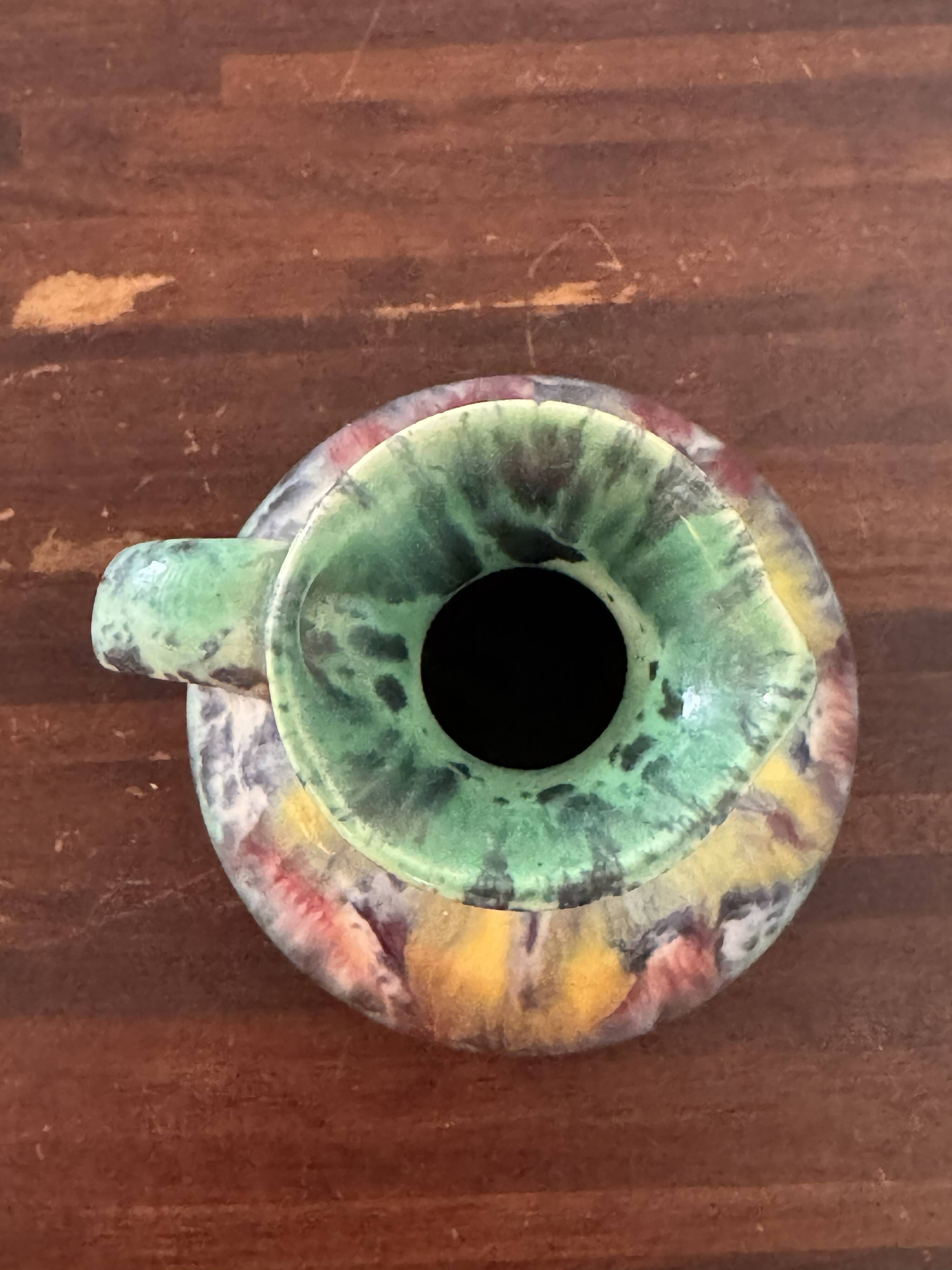 Small vintage jug vase West Germany 7530/10 ceramic Fat Lava