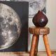 Tripod side stool solid wood Art-popular vintage