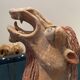 Large camel with traces of polychromy.