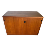 Storage unit module A (B) in Scandinavian teak from the 60s