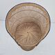Boho Chic Rattan Barrel Chair with Custom Outdoor Cushion 1970's