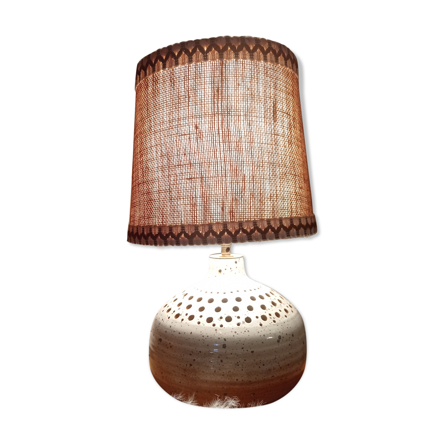 Vintage sandstone lamp