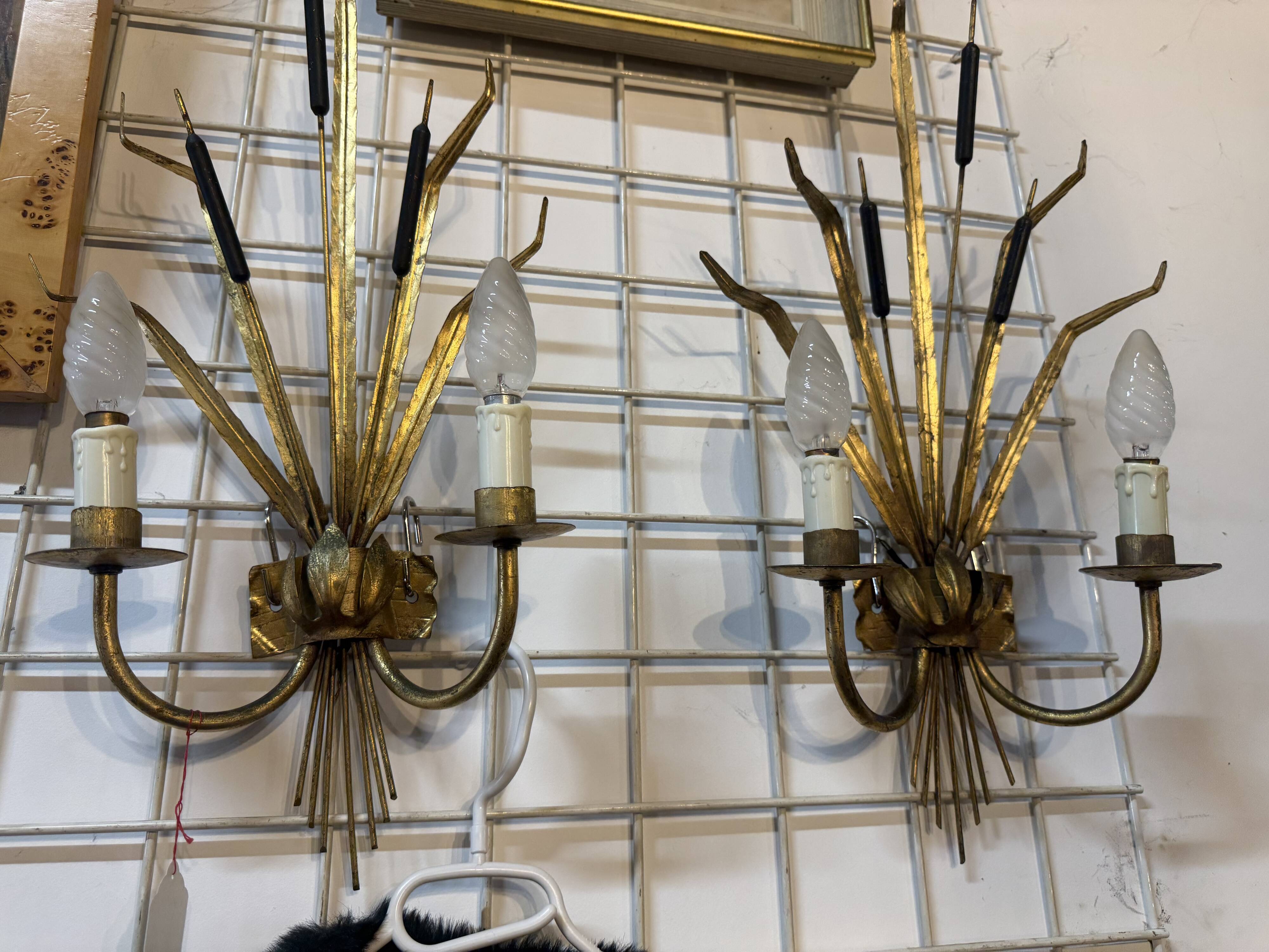 Pair of Maison Charles wall lights