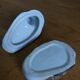 Duck empty-pocket ceramic slurry signed YR