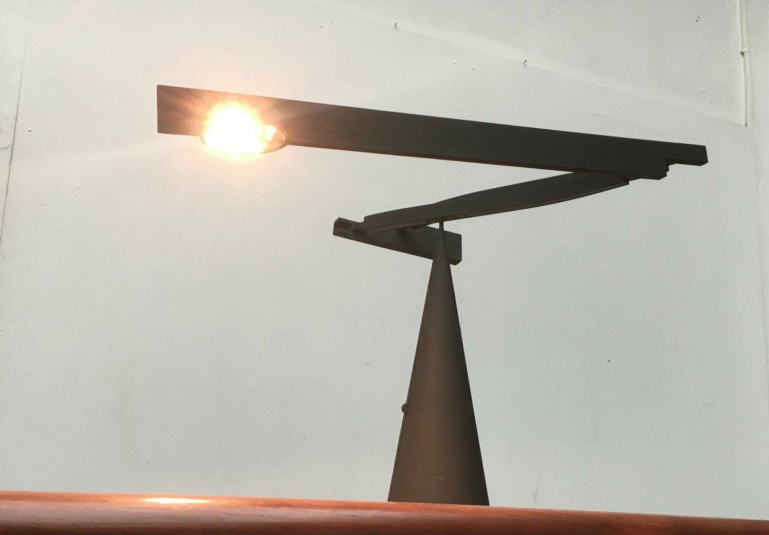 Postmodern Italian table lamp model Tabla by Mario Barbaglia and Marco Colombo for Italiana Luce, 1980s.