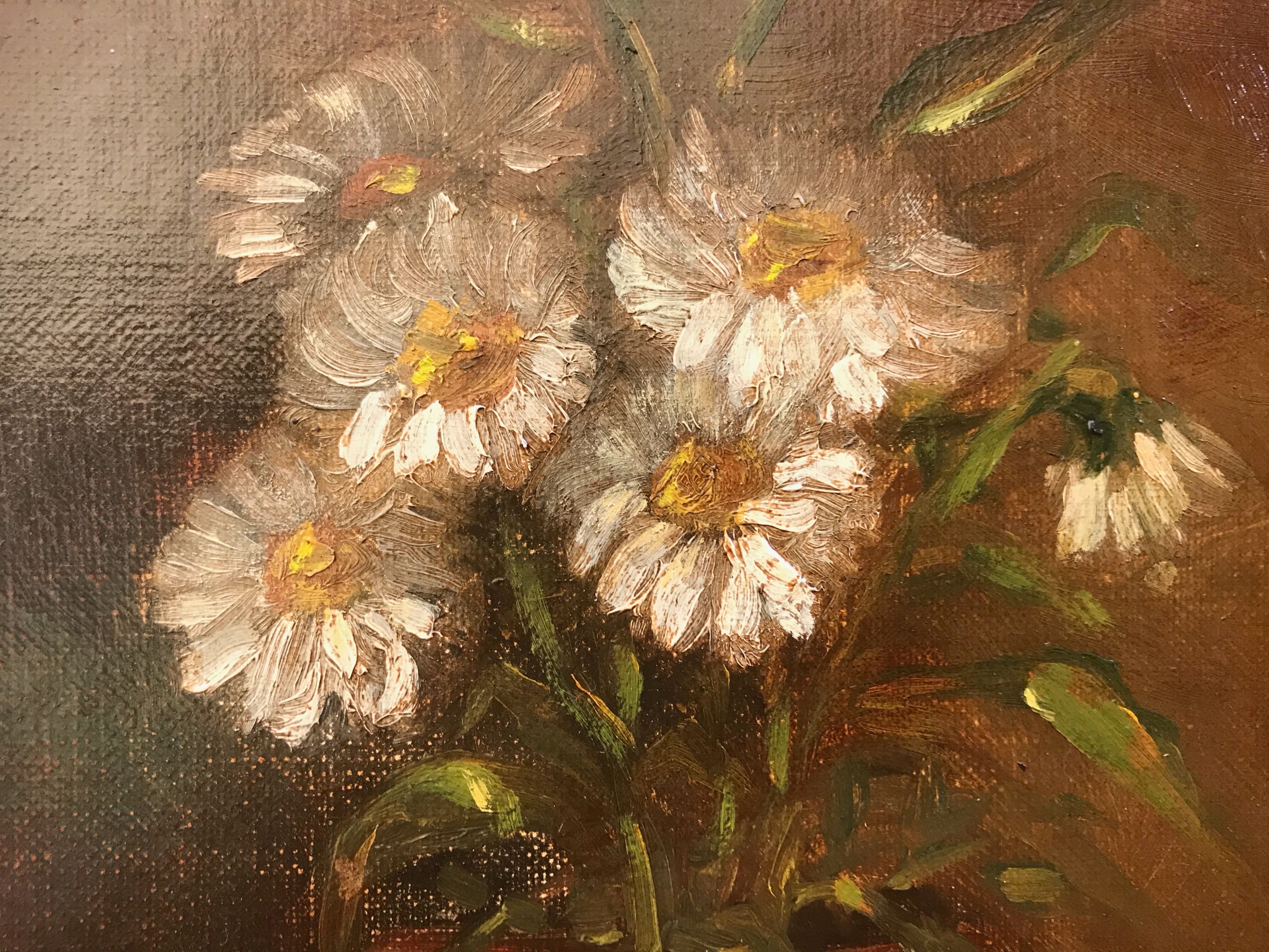 Albert Dufour daisy bouquet 1891