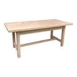 Solid wood dining table
