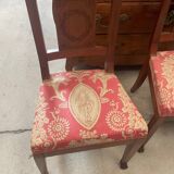 lot de trois chaises anciennes de style Empire.