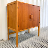 Scandinavian teak and pitchpin buffet