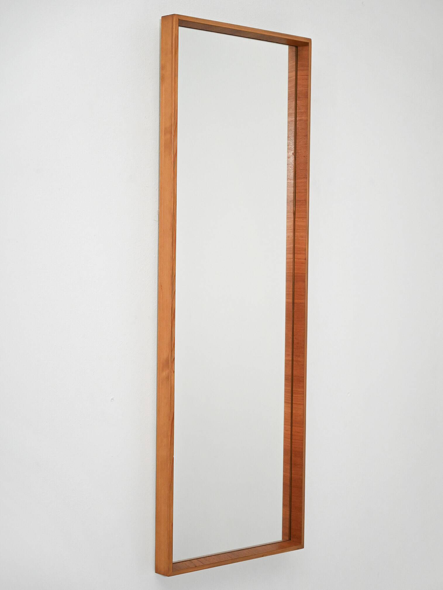 Swedish teak mirror by Arne Wahl Iversen
