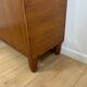 Meuble à chaussure vintage en bois, 1970