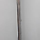 Mid-century chrome chandelier with milk-glass disc shades, Czechoslovakia, 1950s