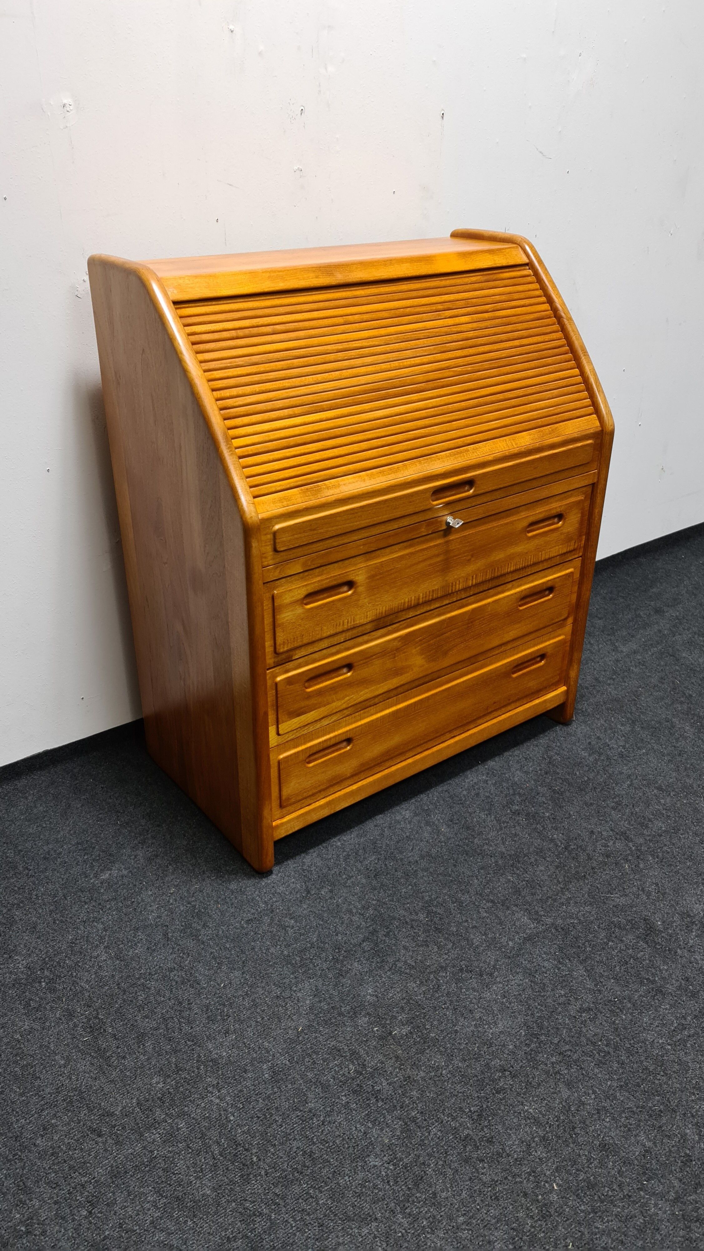 Secrétaire au design danois en teck par Langeskov Møbelfabrik A/S