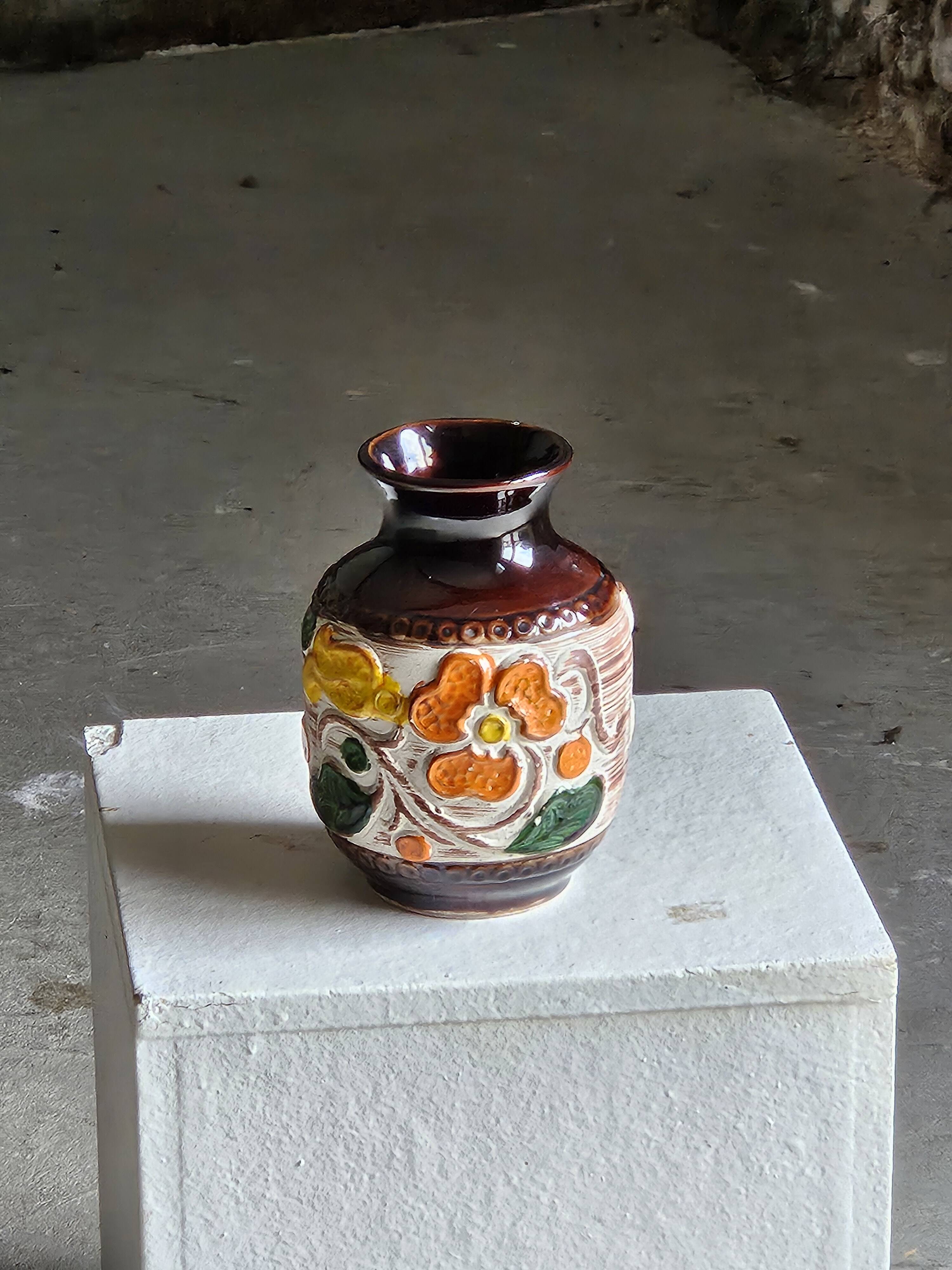 Ceramic vase 1930 keramik Bay West German