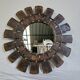 Miroir en teck birman