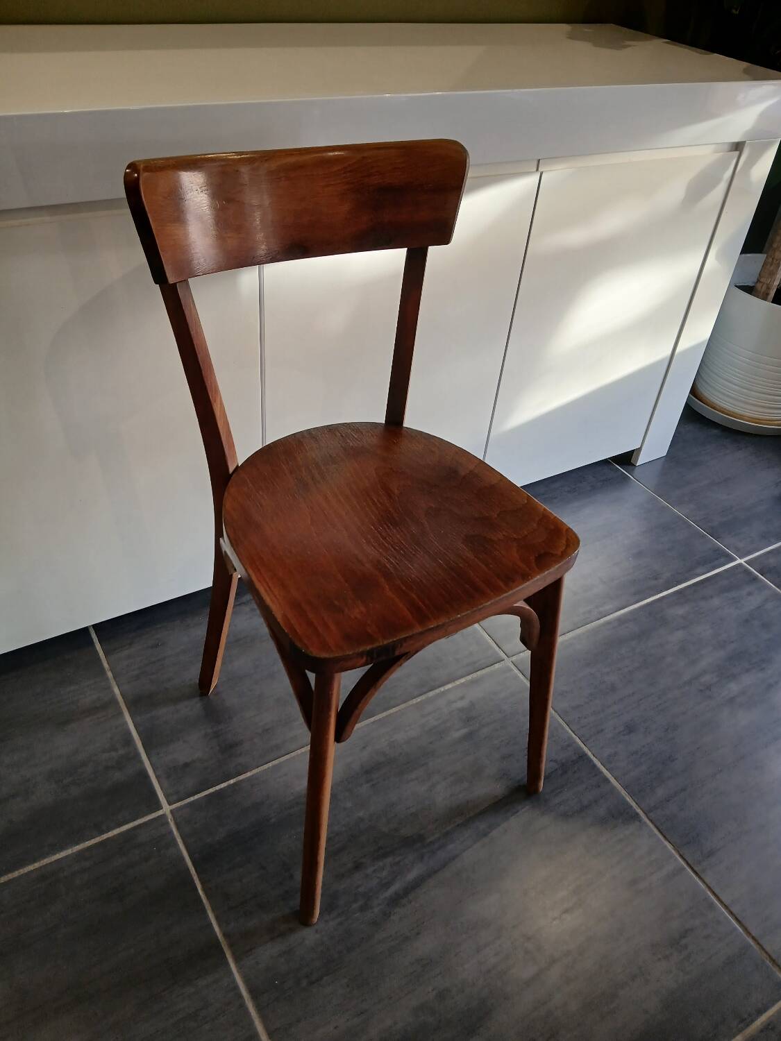 Set of 10 Luterma bistro chairs, 1960s.