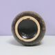 Brown & ochre curl West Germany vase