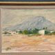 Original Swedish Oil on Canvas – “Coastal Landscape” by Ib Tollberg