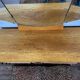 Vintage light wood dressing table and toilet sideboard