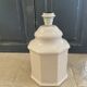 Vintage cracked ceramic lamp