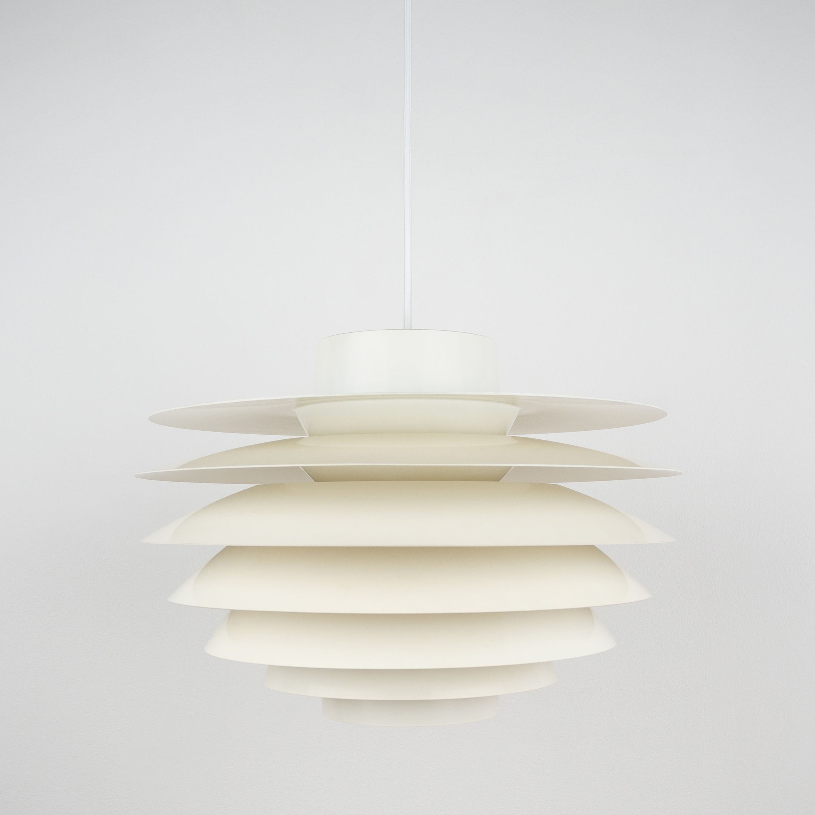 Danish vintage pendant lamp Verona by Svend Middelboe, Nordisk Solar, 1962