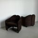Set of Two Vintage P142 lounge chairs by Eugenio Gerli for Tecno