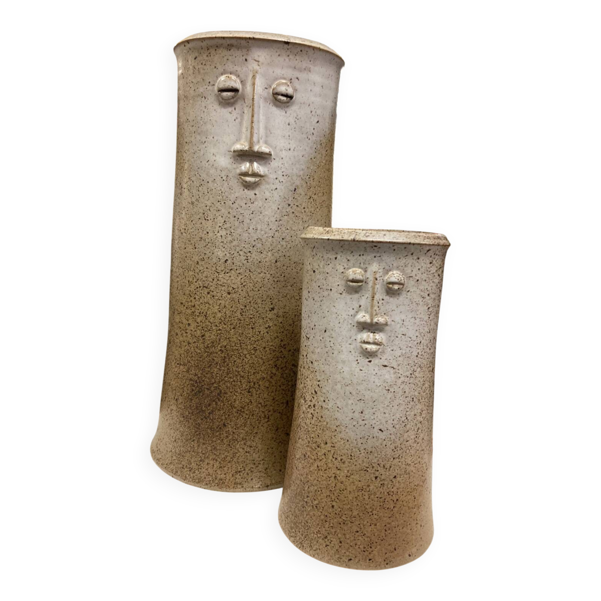 Paire de vase anthropomorphe Georges Cantin