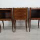Marquetry bedside tables