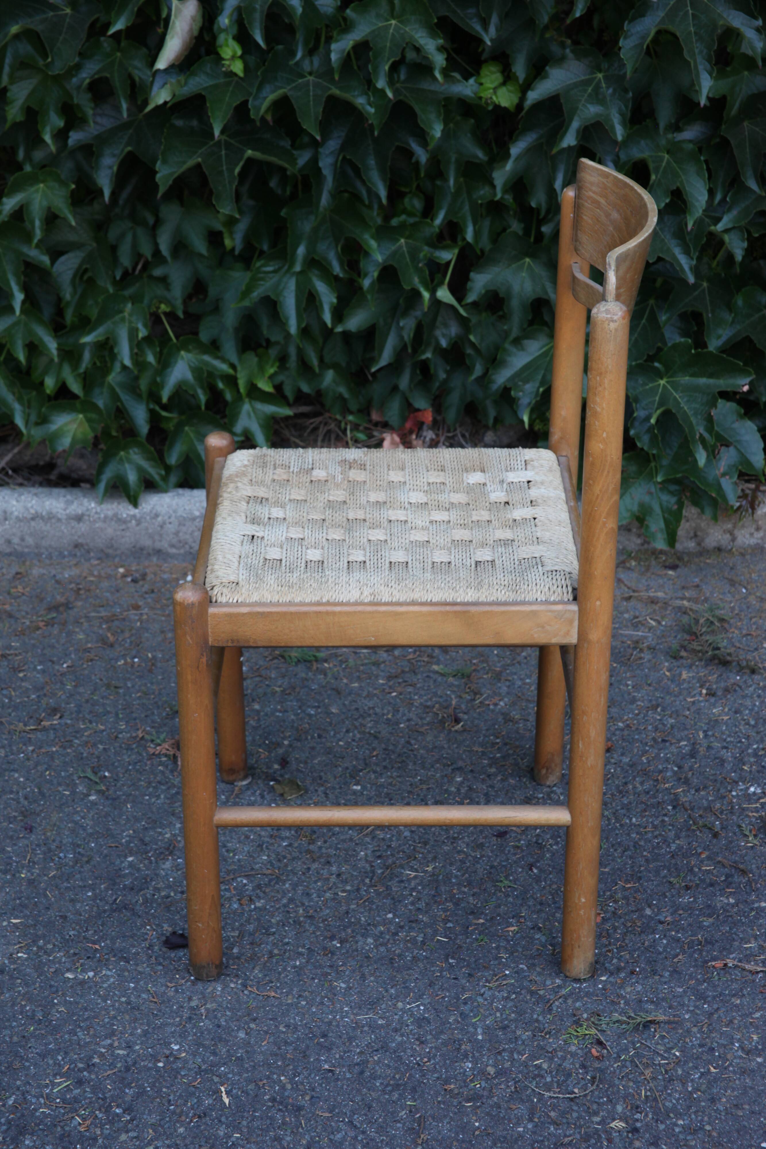 Chair wood weaving rope