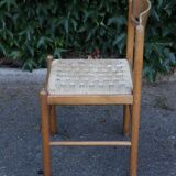 Chair wood weaving rope