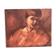 Canvas portrait land of his signed M.Bataillard
