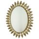 Vintage Deknudt Sun Mirror Sunburst Gold Acanthus Sixties