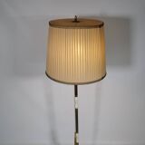 Design Floor Lamp Brass Marble 1960s 1970s Italy