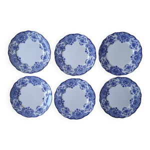 6 assiettes plates Dordrecht