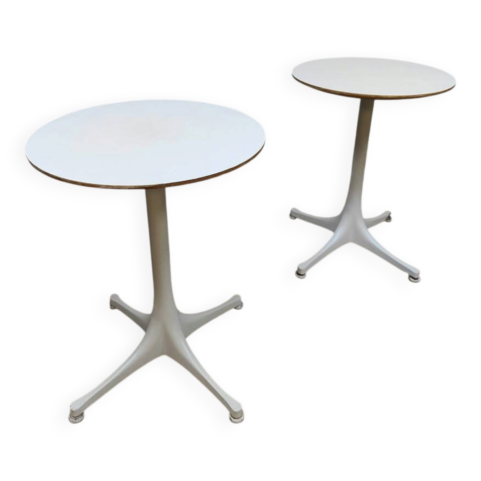 Vintage design swag leg side tables George Nelson for Herman Miller