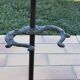Vintage brass umbrella stand, walking stick holder