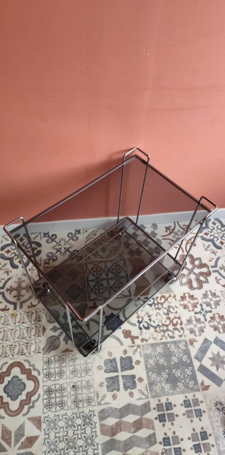 Vintage dessert trolley