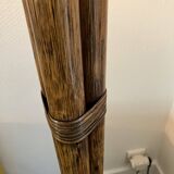 Lampadaire rotin