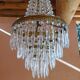 Hot air balloon chandelier pampilles ø 30 cm