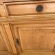 Louis XVI solid oak sideboard with 3 doors and 3 drawers, 175 cm