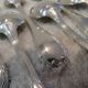 10 silver-plated coffee spoons by Christofle Rubans Louis XVI